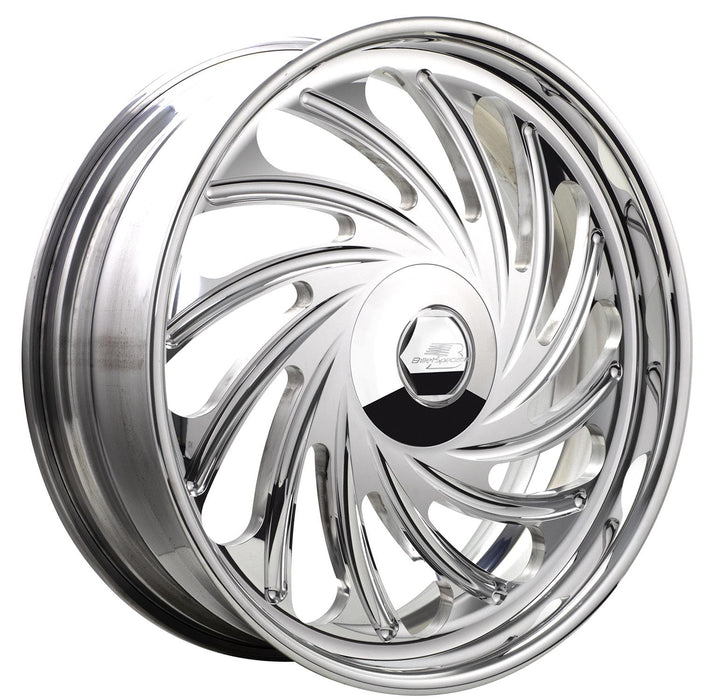 Billet Specialties Billet Specialties GS Series GS59 Twister Polished Custom Order Wheels GS59811 Autofit