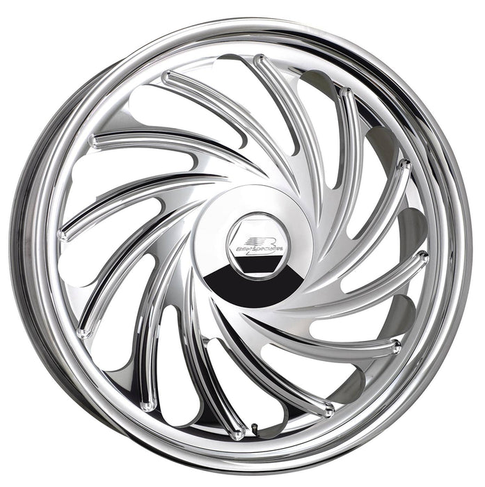 Billet Specialties Billet Specialties GS Series GS59 Twister Polished Custom Order Wheels GS59870 Autofit