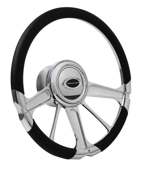 Billet Specialties Billet Specialties Half-Wrap Steering Wheels 29252 Autofit