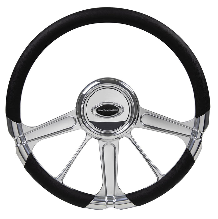 Billet Specialties Billet Specialties Half-Wrap Steering Wheels 29252 Autofit