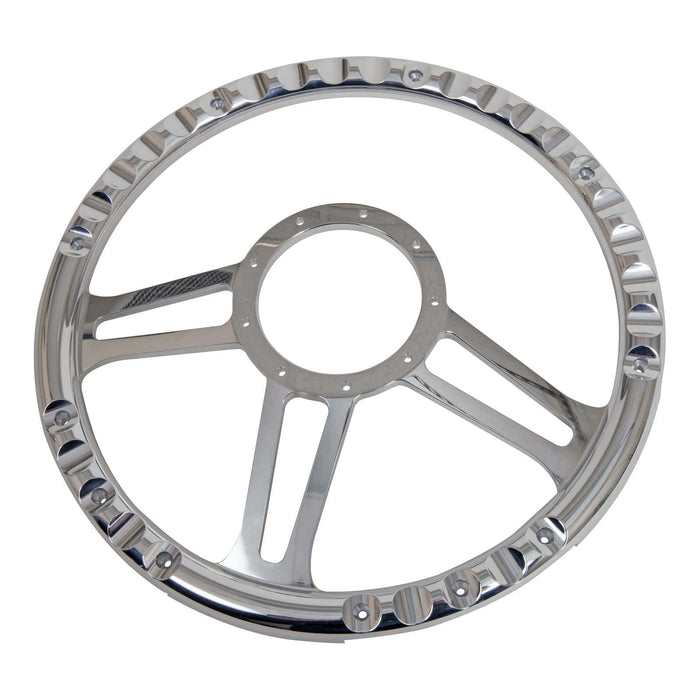Billet Specialties Billet Specialties Half-Wrap Steering Wheels 29263 Autofit