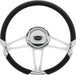 Billet Specialties Billet Specialties Half-Wrap Steering Wheels 29315 Autofit