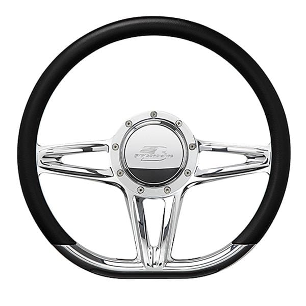 Billet Specialties Billet Specialties Half-Wrap Steering Wheels 29441 Autofit