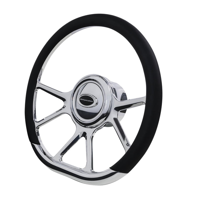 Billet Specialties Billet Specialties Half-Wrap Steering Wheels 29475 Autofit