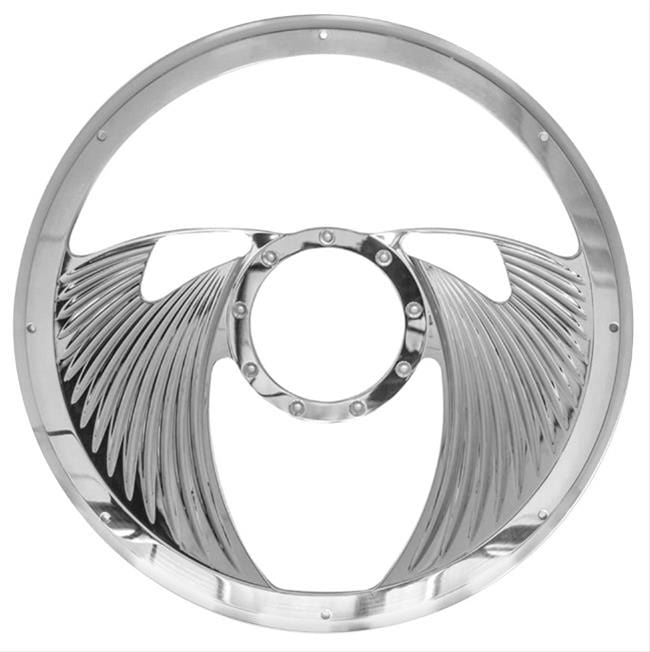 Billet Specialties Billet Specialties Half-Wrap Steering Wheels 29825 Autofit