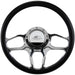 Billet Specialties Billet Specialties Half-Wrap Steering Wheels 30102 Autofit