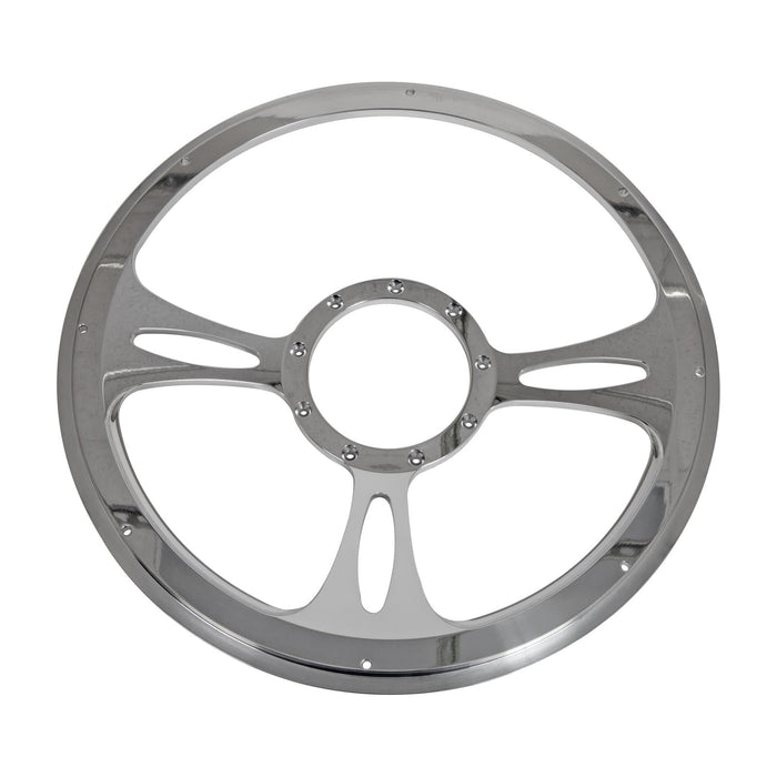 Billet Specialties Billet Specialties Half-Wrap Steering Wheels 30175 Autofit
