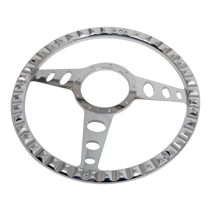 Billet Specialties Billet Specialties Half-Wrap Steering Wheels 30445 Autofit