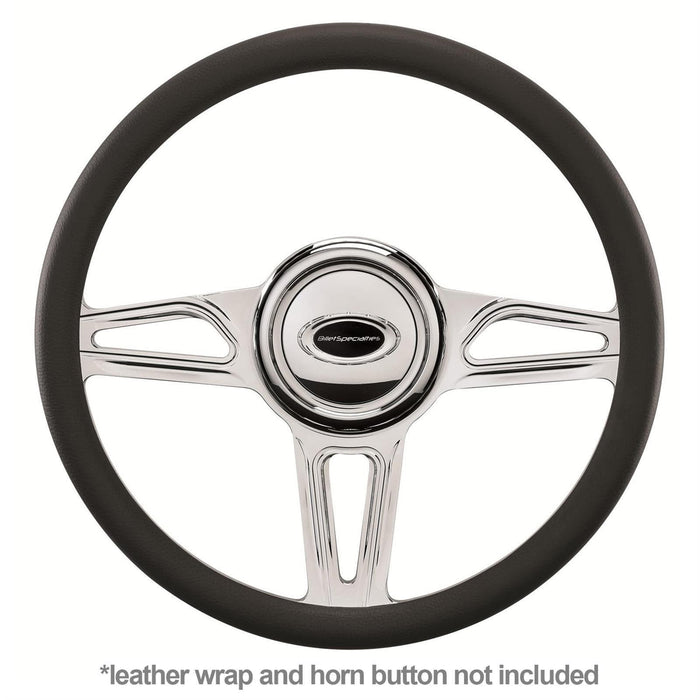 Billet Specialties Billet Specialties Half-Wrap Steering Wheels 30595 Autofit