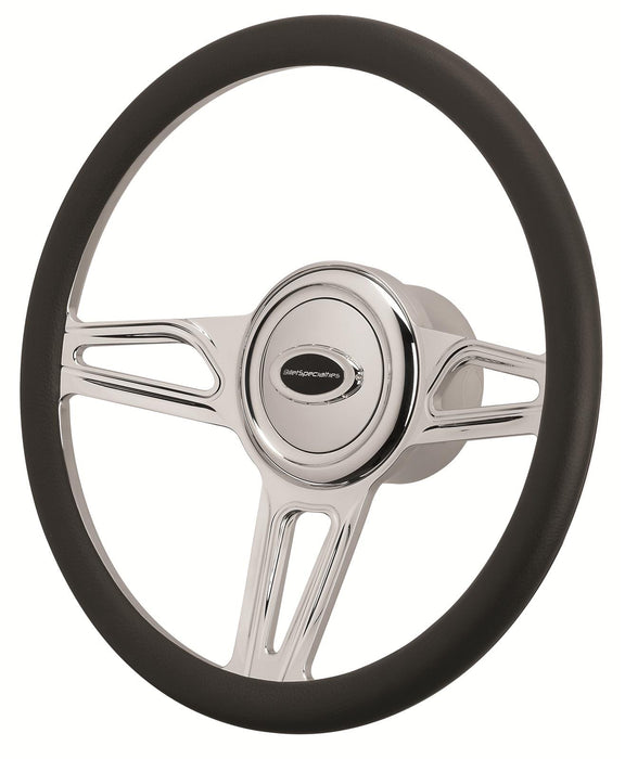 Billet Specialties Billet Specialties Half-Wrap Steering Wheels 30595 Autofit