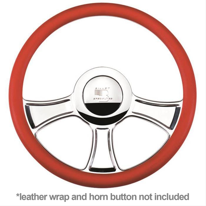 Billet Specialties Billet Specialties Half-Wrap Steering Wheels 30765 Autofit
