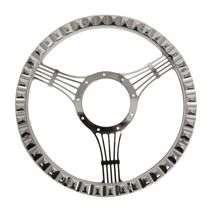 Billet Specialties Billet Specialties Half-Wrap Steering Wheels 30925 Autofit