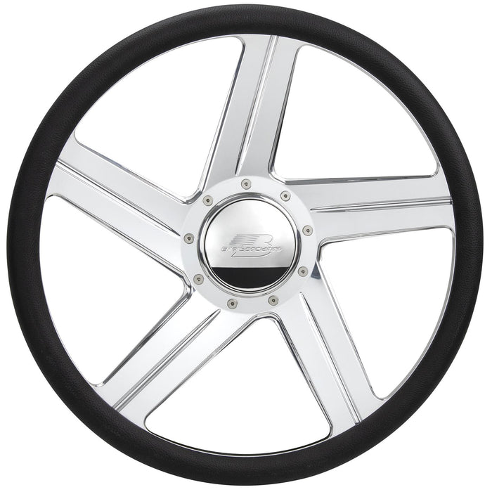 Billet Specialties Billet Specialties Half-Wrap Steering Wheels 34043 Autofit