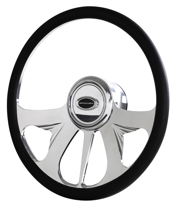 Billet Specialties Billet Specialties Half-Wrap Steering Wheels 34045 Autofit
