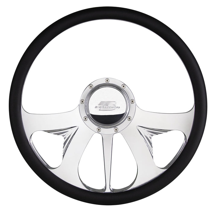 Billet Specialties Billet Specialties Half-Wrap Steering Wheels 34045 Autofit