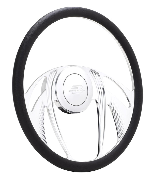 Billet Specialties Billet Specialties Half-Wrap Steering Wheels 34055 Autofit