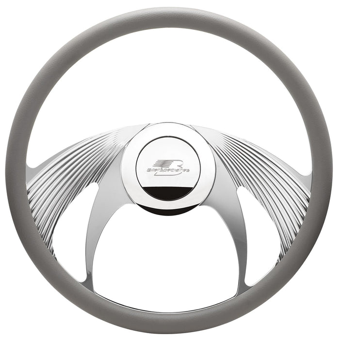 Billet Specialties Billet Specialties Half-Wrap Steering Wheels 34065 Autofit