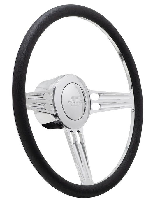 Billet Specialties Billet Specialties Half-Wrap Steering Wheels 34120 Autofit