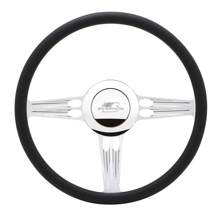Billet Specialties Billet Specialties Half-Wrap Steering Wheels 34120 Autofit