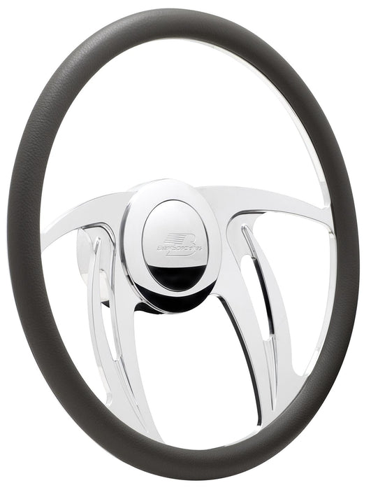 Billet Specialties Billet Specialties Half-Wrap Steering Wheels 34123 Autofit