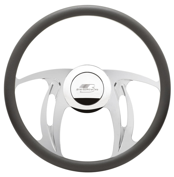 Billet Specialties Billet Specialties Half-Wrap Steering Wheels 34123 Autofit