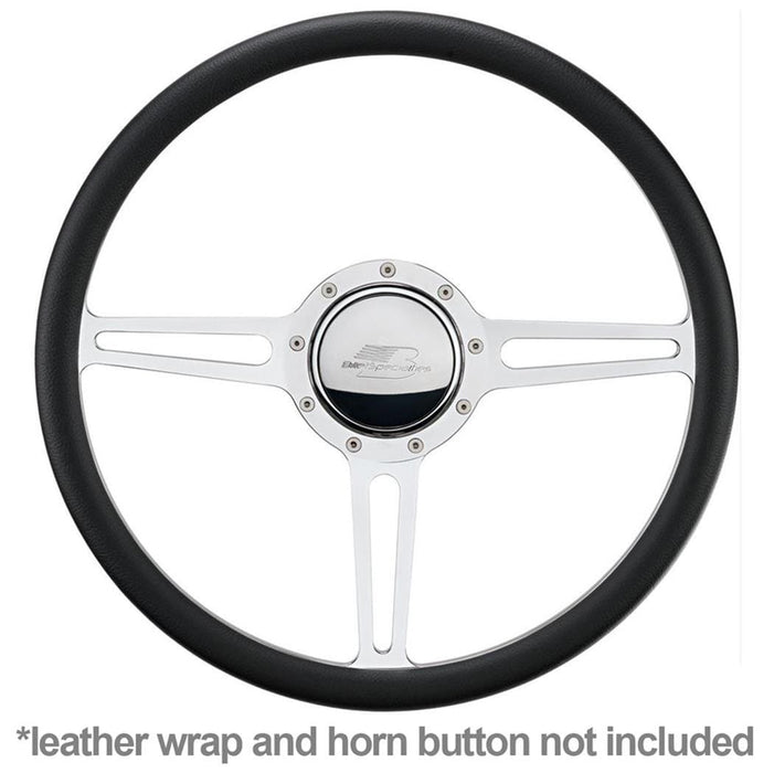 Billet Specialties Billet Specialties Half-Wrap Steering Wheels 34137 Autofit