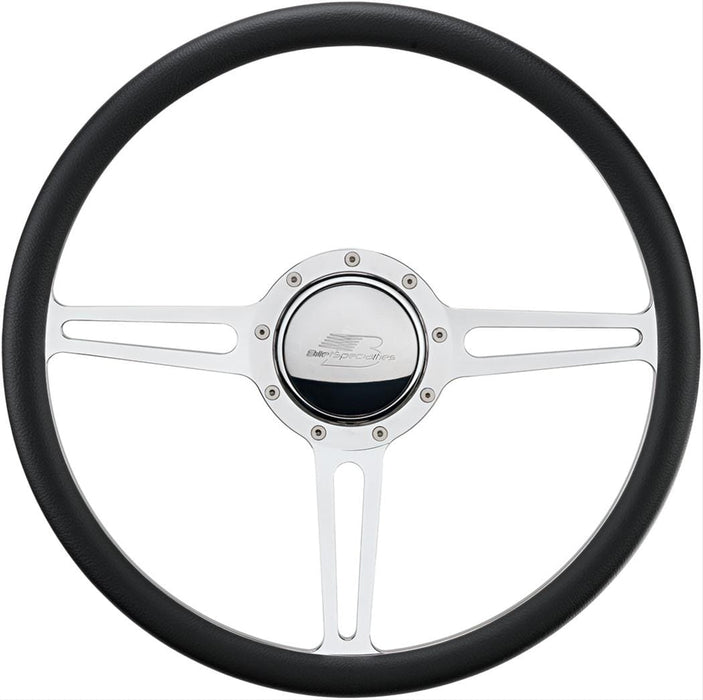 Billet Specialties Billet Specialties Half-Wrap Steering Wheels 34137 Autofit