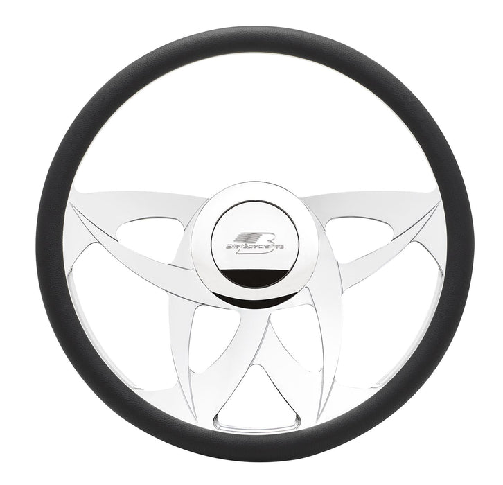 Billet Specialties Billet Specialties Half-Wrap Steering Wheels 34152 Autofit