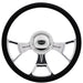 Billet Specialties Billet Specialties Half-Wrap Steering Wheels 34166 Autofit