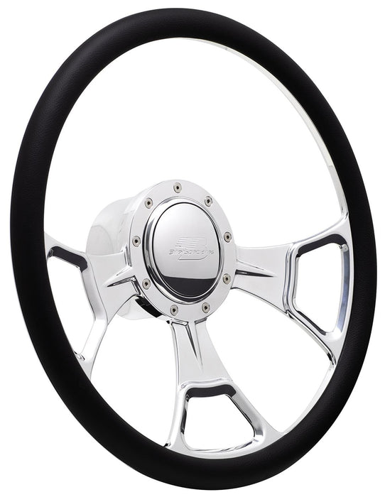 Billet Specialties Billet Specialties Half-Wrap Steering Wheels 34166 Autofit