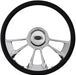 Billet Specialties Billet Specialties Half-Wrap Steering Wheels 34169 Autofit