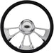Billet Specialties Billet Specialties Half-Wrap Steering Wheels 34169 Autofit