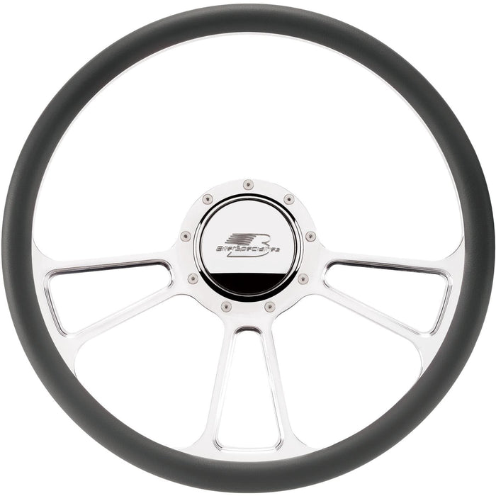 Billet Specialties Billet Specialties Half-Wrap Steering Wheels 34425 Autofit