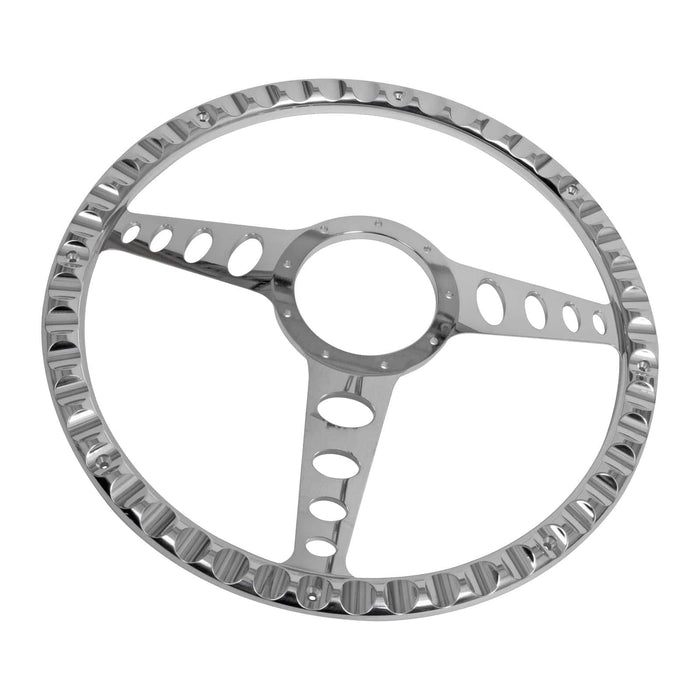 Billet Specialties Billet Specialties Half-Wrap Steering Wheels 34445 Autofit
