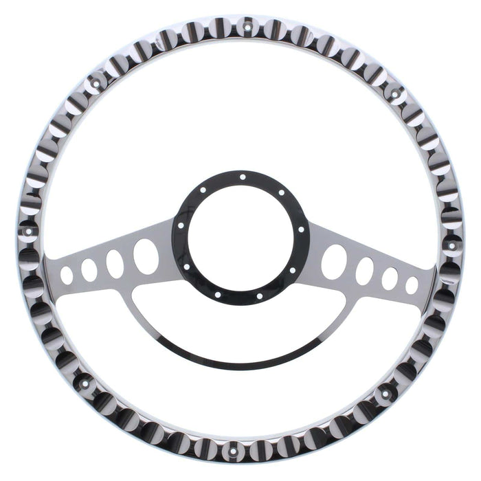 Billet Specialties Billet Specialties Half-Wrap Steering Wheels 34725 Autofit