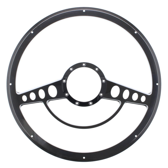 Billet Specialties Billet Specialties Half-Wrap Steering Wheels 34725 Autofit