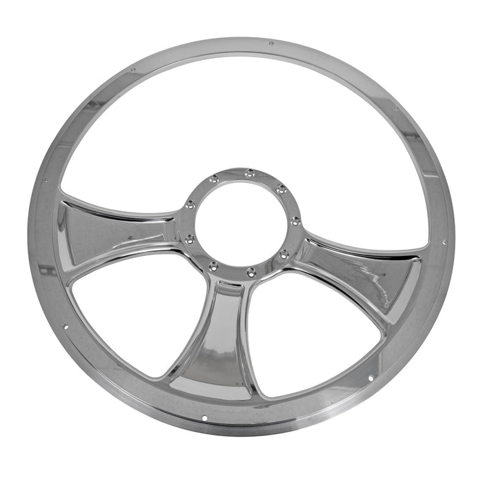 Billet Specialties Billet Specialties Half-Wrap Steering Wheels 34765 Autofit