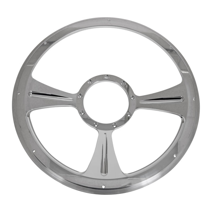 Billet Specialties Billet Specialties Half-Wrap Steering Wheels 34935 Autofit