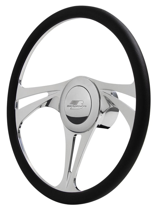 Billet Specialties Billet Specialties Half-Wrap Steering Wheels 34945 Autofit