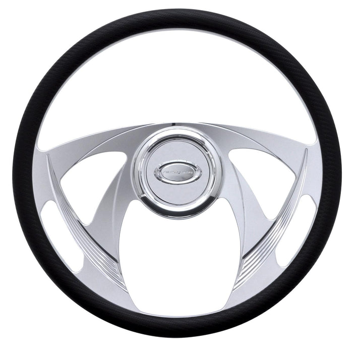 Billet Specialties Billet Specialties Half-Wrap Steering Wheels 34955 Autofit