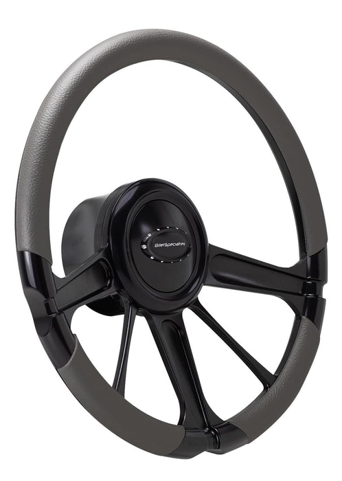 Billet Specialties Billet Specialties Half-Wrap Steering Wheels BLK29252 Autofit