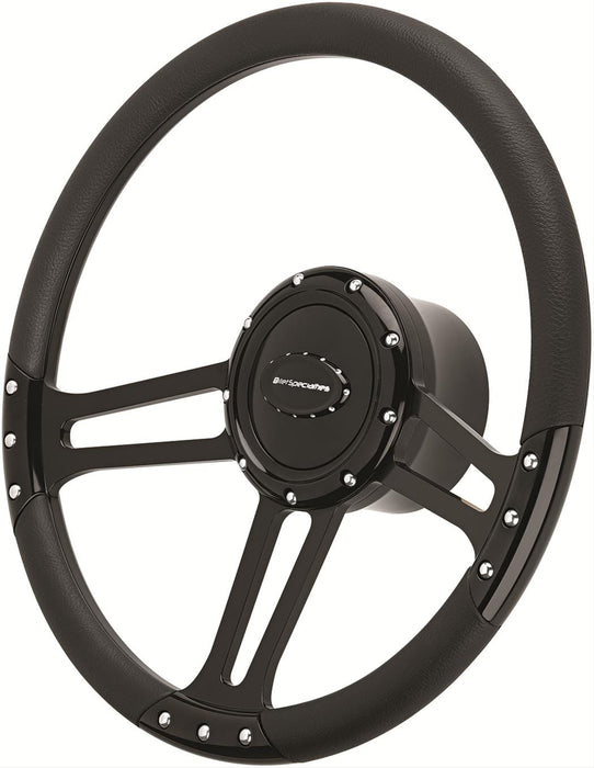 Billet Specialties Billet Specialties Half-Wrap Steering Wheels BLK29263 Autofit