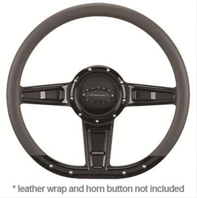 Billet Specialties Billet Specialties Half-Wrap Steering Wheels BLK29402 Autofit