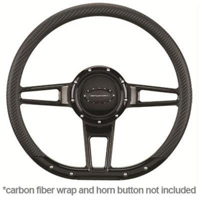 Billet Specialties Billet Specialties Half-Wrap Steering Wheels BLK29409 Autofit