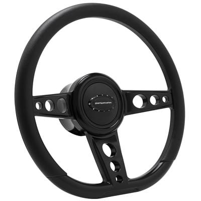 Billet Specialties Billet Specialties Half-Wrap Steering Wheels BLK29427 Autofit