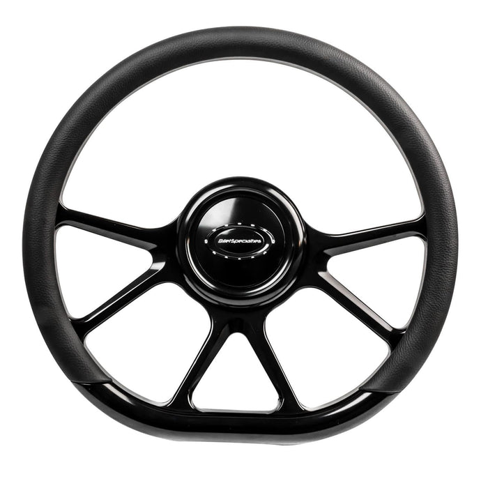 Billet Specialties Billet Specialties Half-Wrap Steering Wheels BLK29475 Autofit