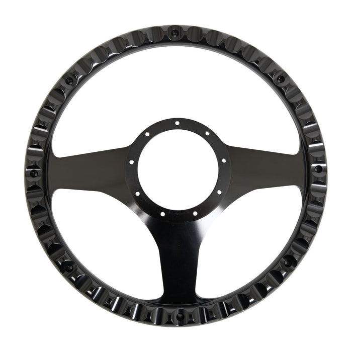Billet Specialties Billet Specialties Half-Wrap Steering Wheels BLK30103 Autofit