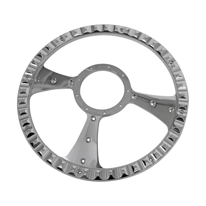 Billet Specialties Billet Specialties Half-Wrap Steering Wheels P30096 Autofit