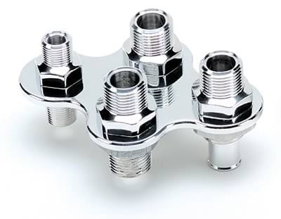 Billet Specialties Billet Specialties Heat and Air Conditioning Bulkheads 66925 Autofit