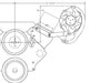 Billet Specialties Billet Specialties Independent Side-Mount Compressor Brackets 10421 Autofit